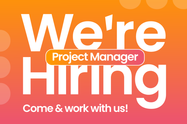 We are Hiring a Project Manager